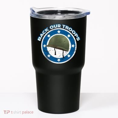 Back Our Troops Tumbler