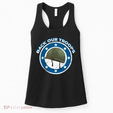 Back Our Troops Women's Tank Top