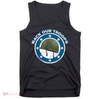 Back Our Troops Tank Top thumb 0