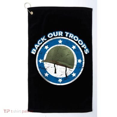 Back Our Troops Golf Towel
