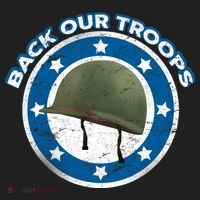 Back Our Troops Golf Towel thumb 3