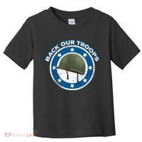 Back Our Troops Toddler T-Shirt thumb 0