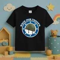 Back Our Troops Toddler T-Shirt thumb 3