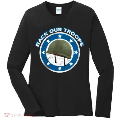 Back Our Troops Women's Long Sleeve Shirt