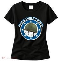 Back Our Troops Women's T-Shirt thumb 0