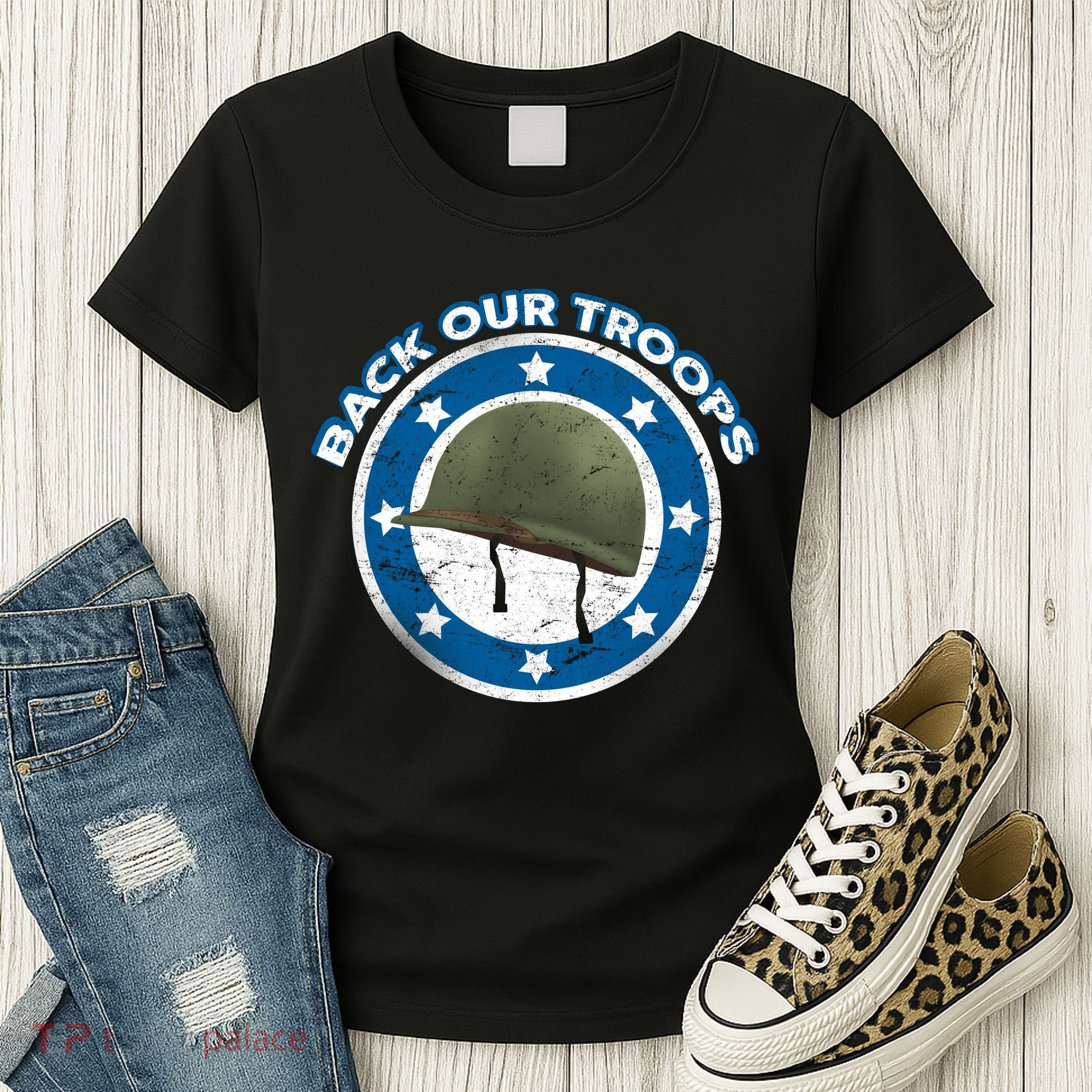 Back Our Troops Women's T-Shirt