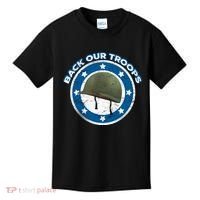 Back Our Troops Kids T-Shirt thumb 0