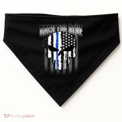Back The Blue USA-Made Doggie Bandana