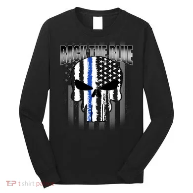 Back The Blue Long Sleeve Shirt