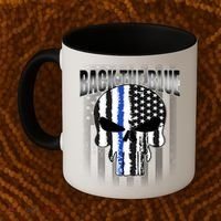 Back The Blue Coffee Mug thumb 2