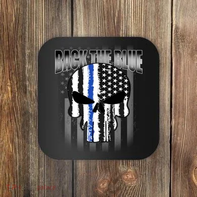 Back The Blue Coaster