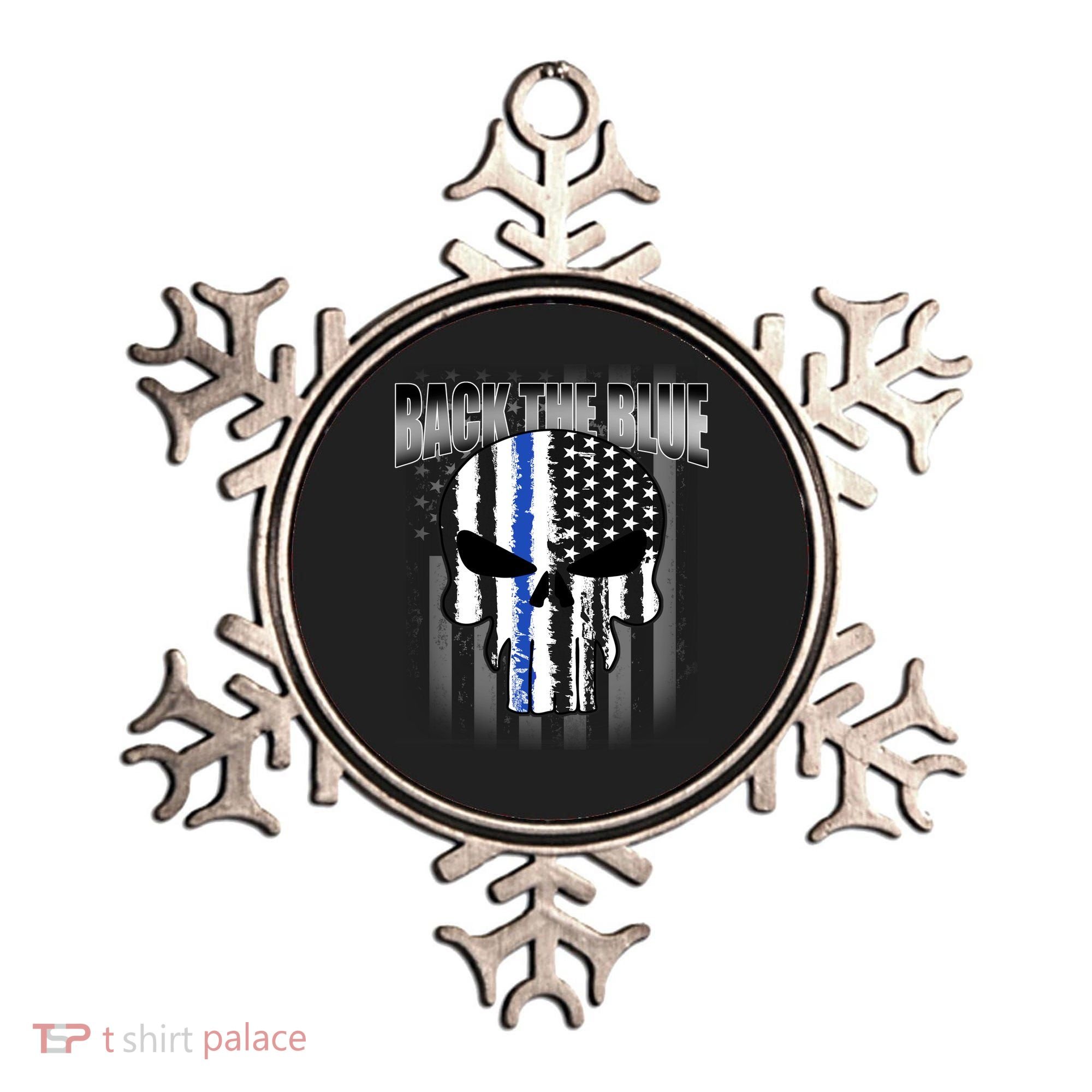 Back The Blue Ornament