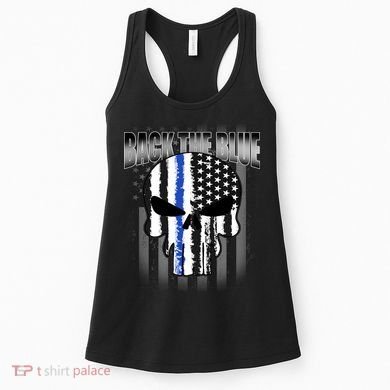 Back The Blue Women's Tank Top