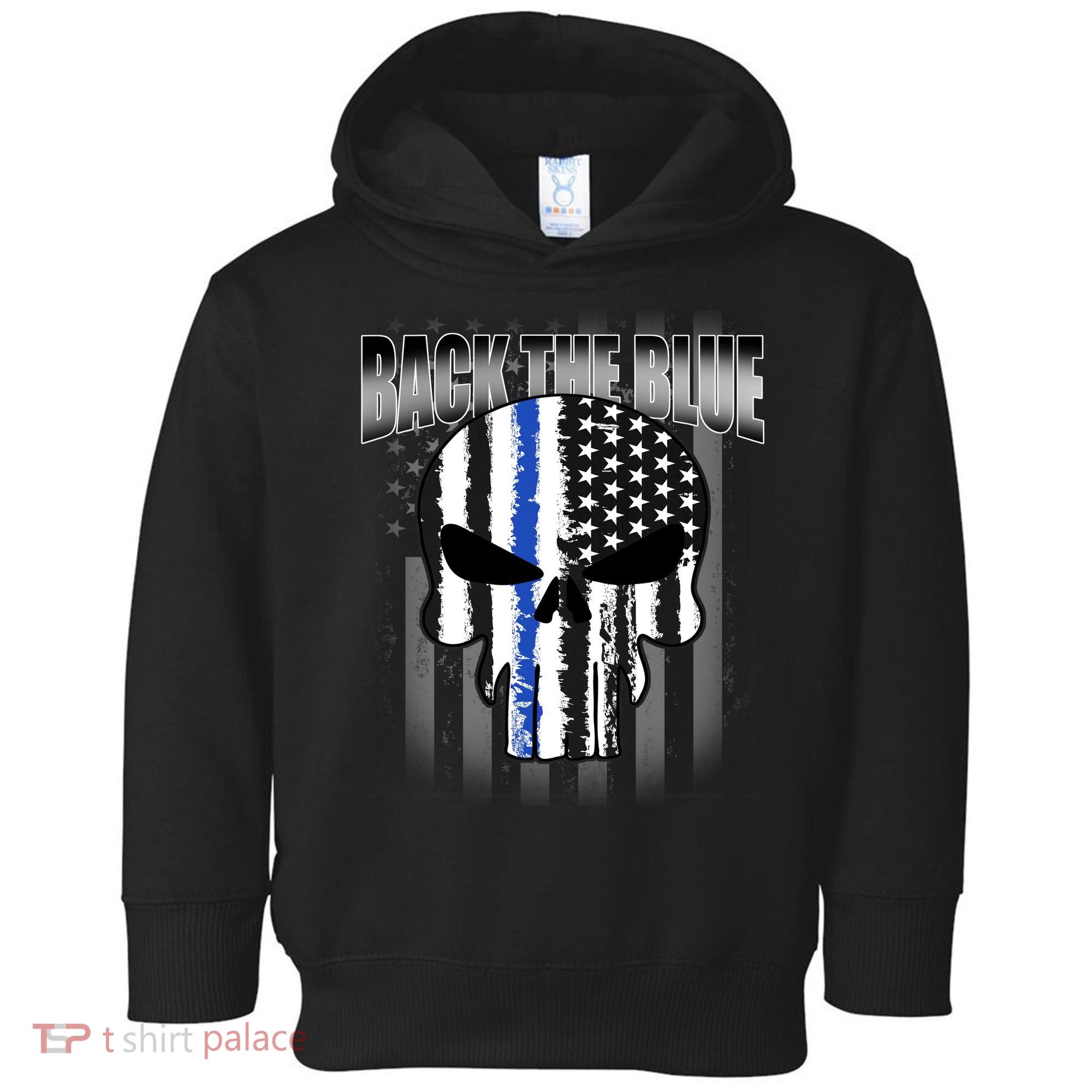 Back The Blue Toddler Hoodie