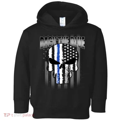 Back The Blue Toddler Hoodie
