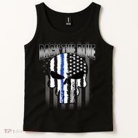 Back The Blue Tank Top thumb 2