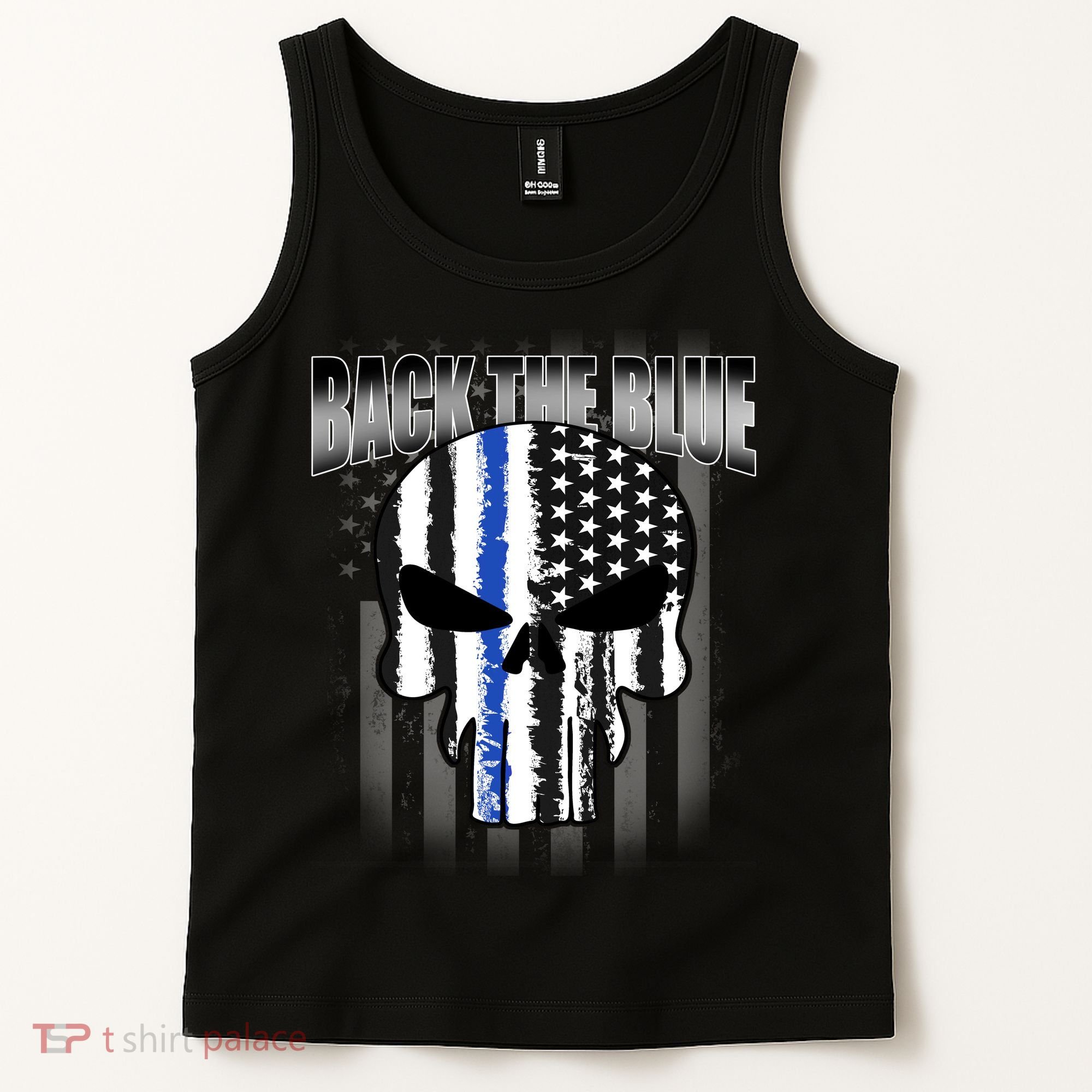 Back The Blue Tank Top
