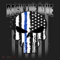 Back The Blue Golf Towel thumb 3