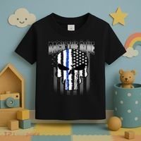 Back The Blue Toddler T-Shirt thumb 3
