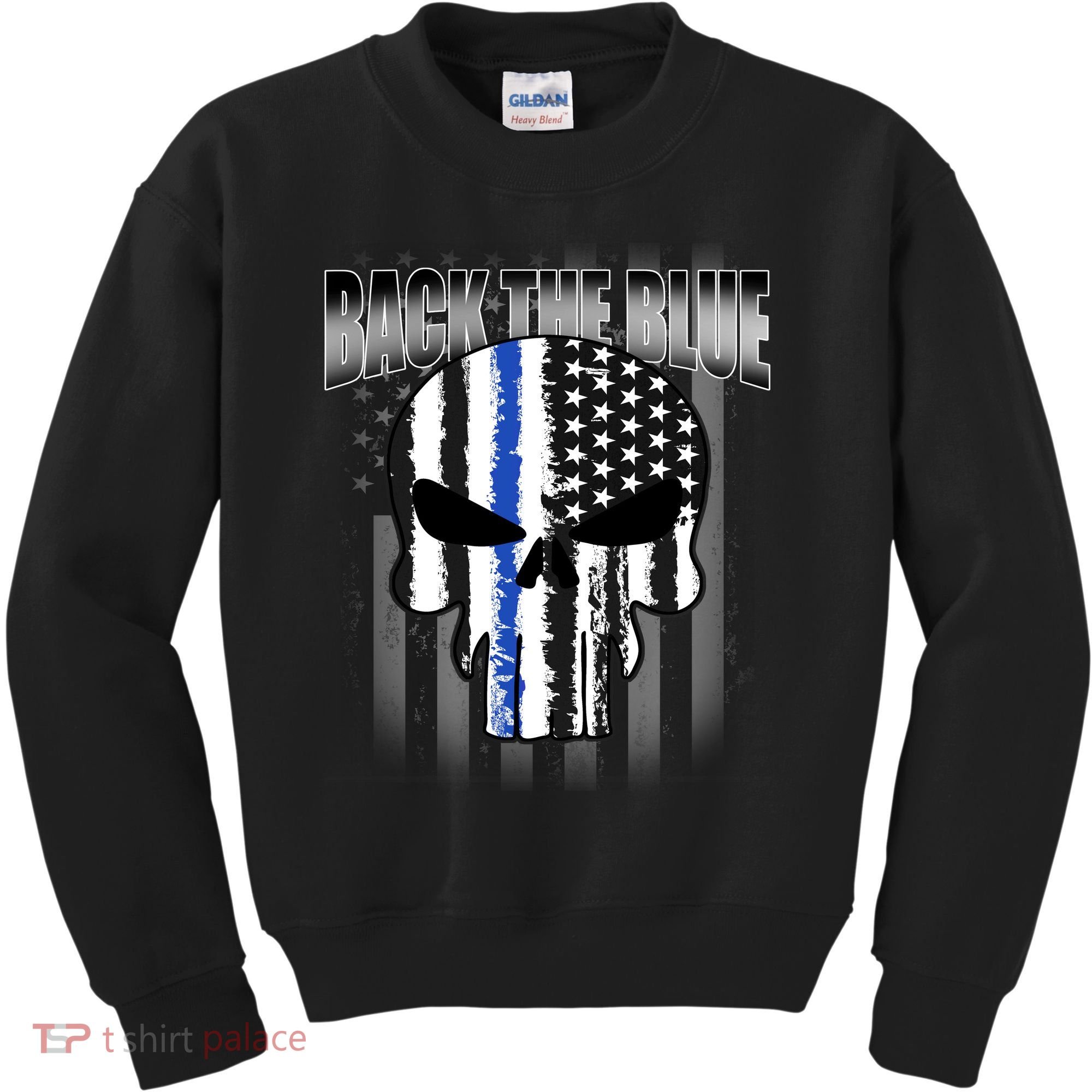 Back The Blue Kids Sweatshirt