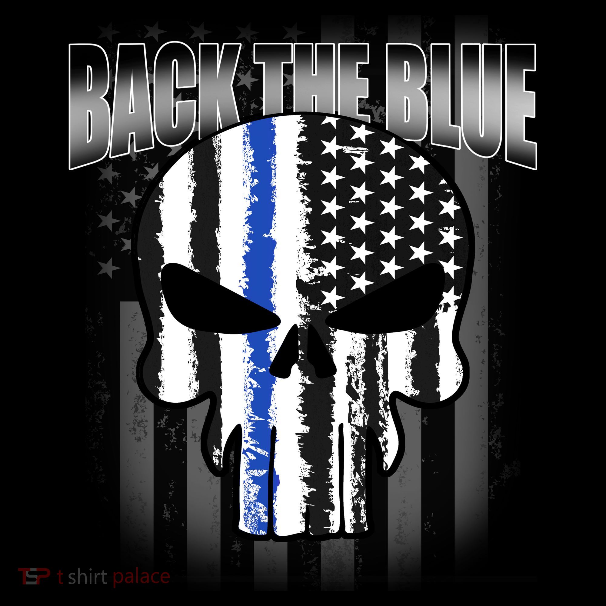 Back The Blue Kids T-Shirt