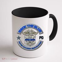 Back The Blue Police Protect And Serve Coffee Mug thumb 1
