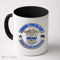 Back The Blue Police Protect And Serve Coffee Mug thumb 0