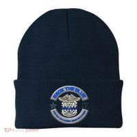 Back The Blue Police Protect And Serve Beanie thumb 0