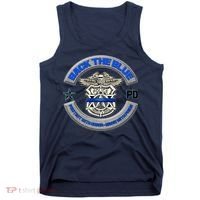 Back The Blue Police Protect And Serve Tank Top thumb 0