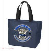 Back The Blue Police Protect And Serve Tote Bag thumb 3