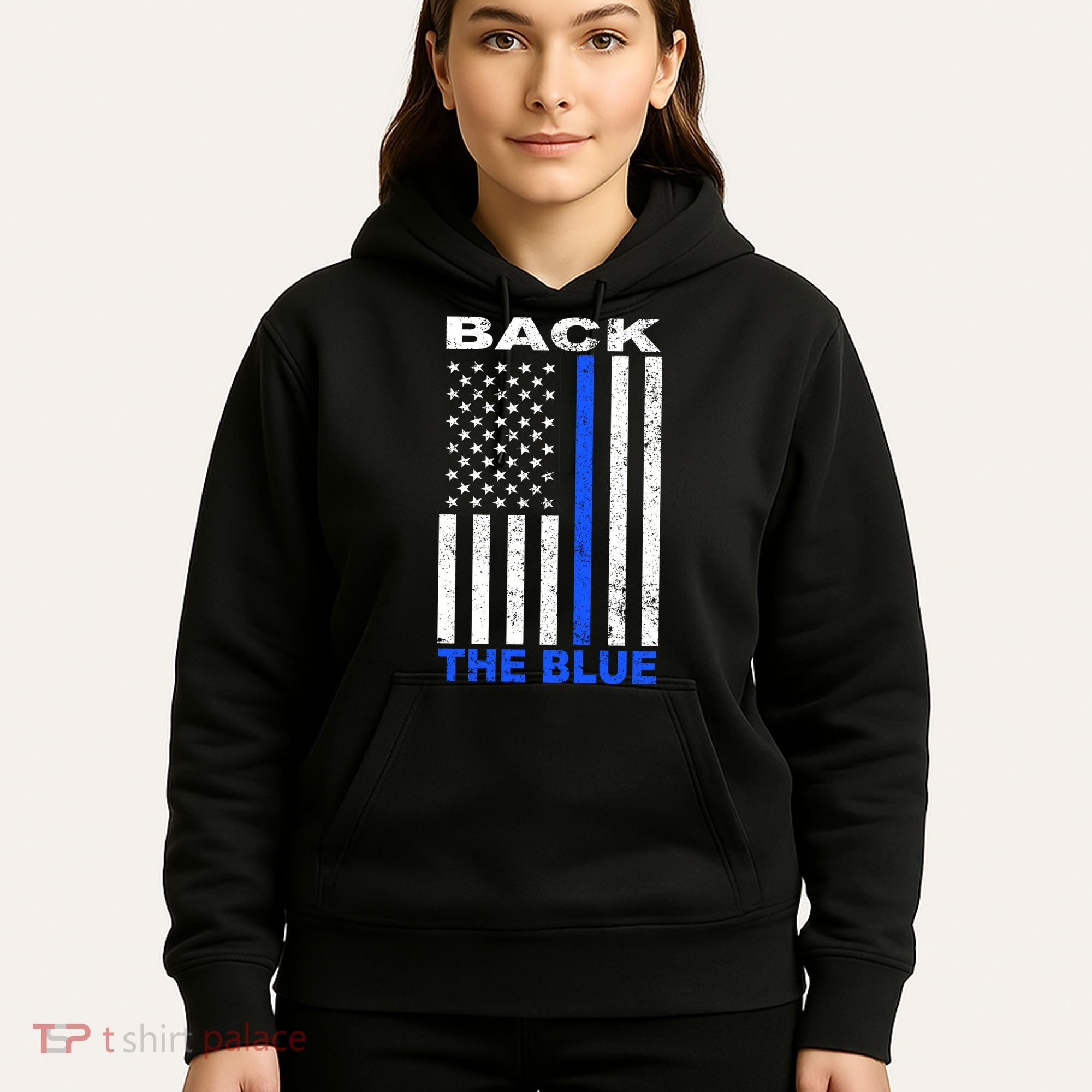 Back The Blue Support Our Police Hoodie