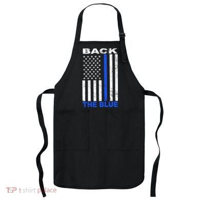 Back The Blue Support Our Police Apron