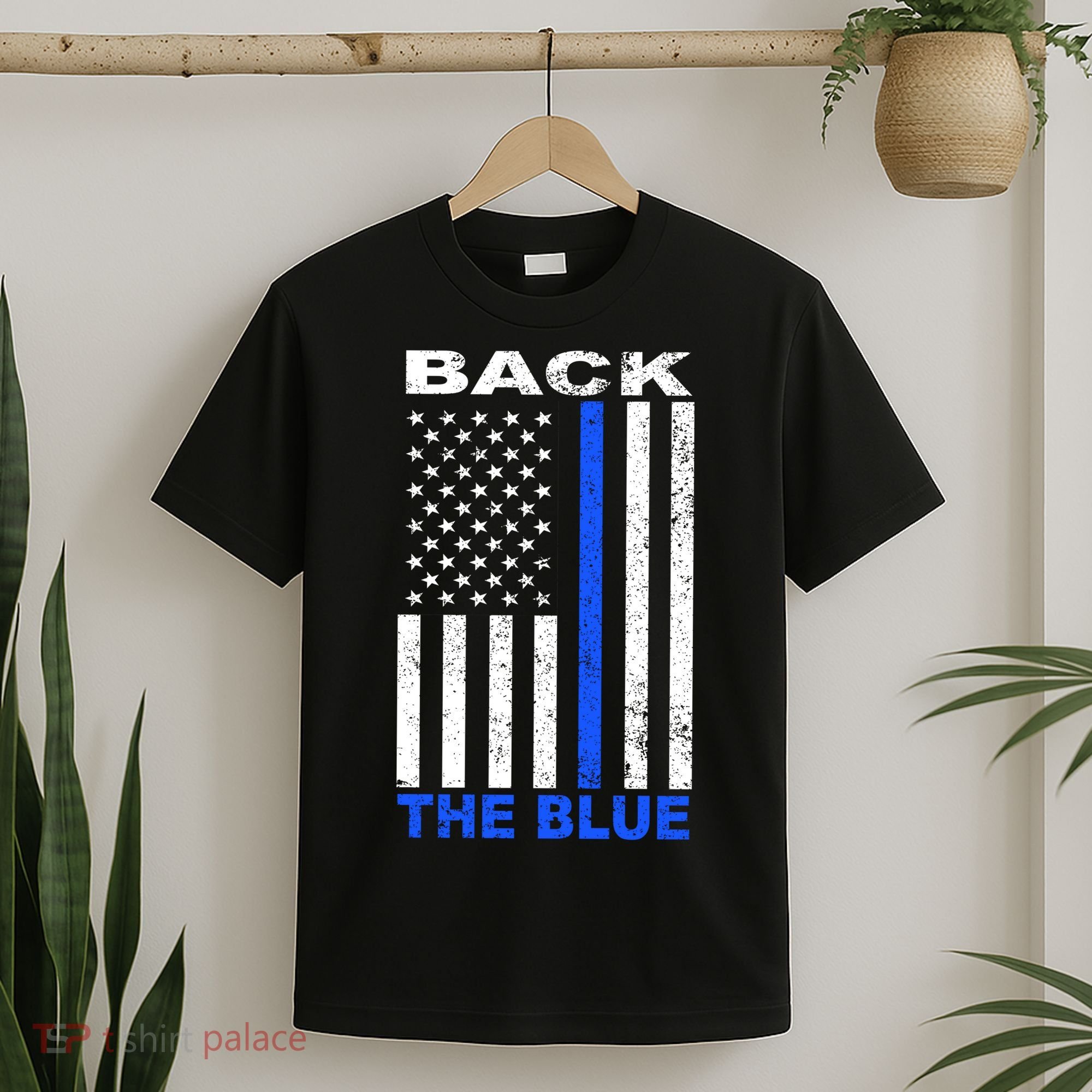 Back The Blue Support Our Police T-Shirt