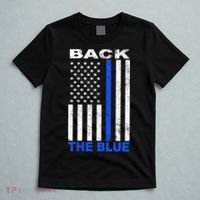 Back The Blue Support Our Police T-Shirt thumb 5