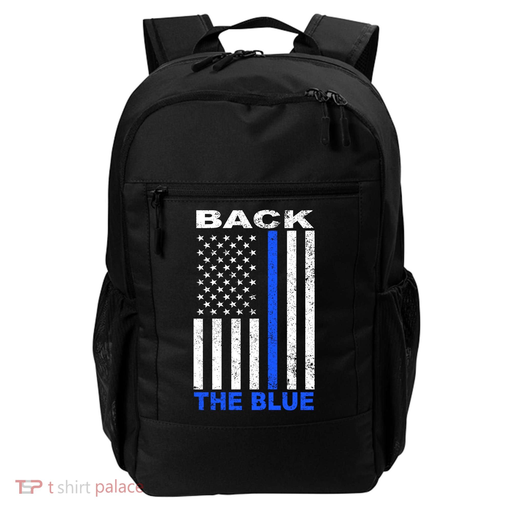 Back The Blue Support Our Police Backpack