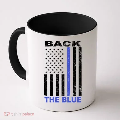 Back The Blue Support Our Police Coffee Mug