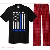 Back The Blue Support Our Police Pajama Set thumb 0