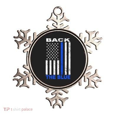 Back The Blue Support Our Police Ornament