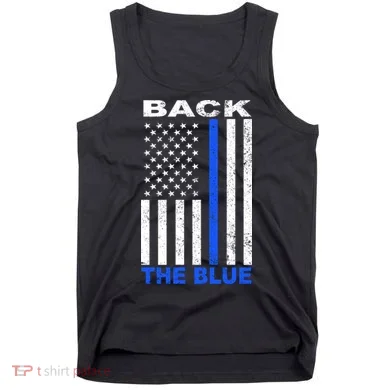Back The Blue Support Our Police Tank Top
