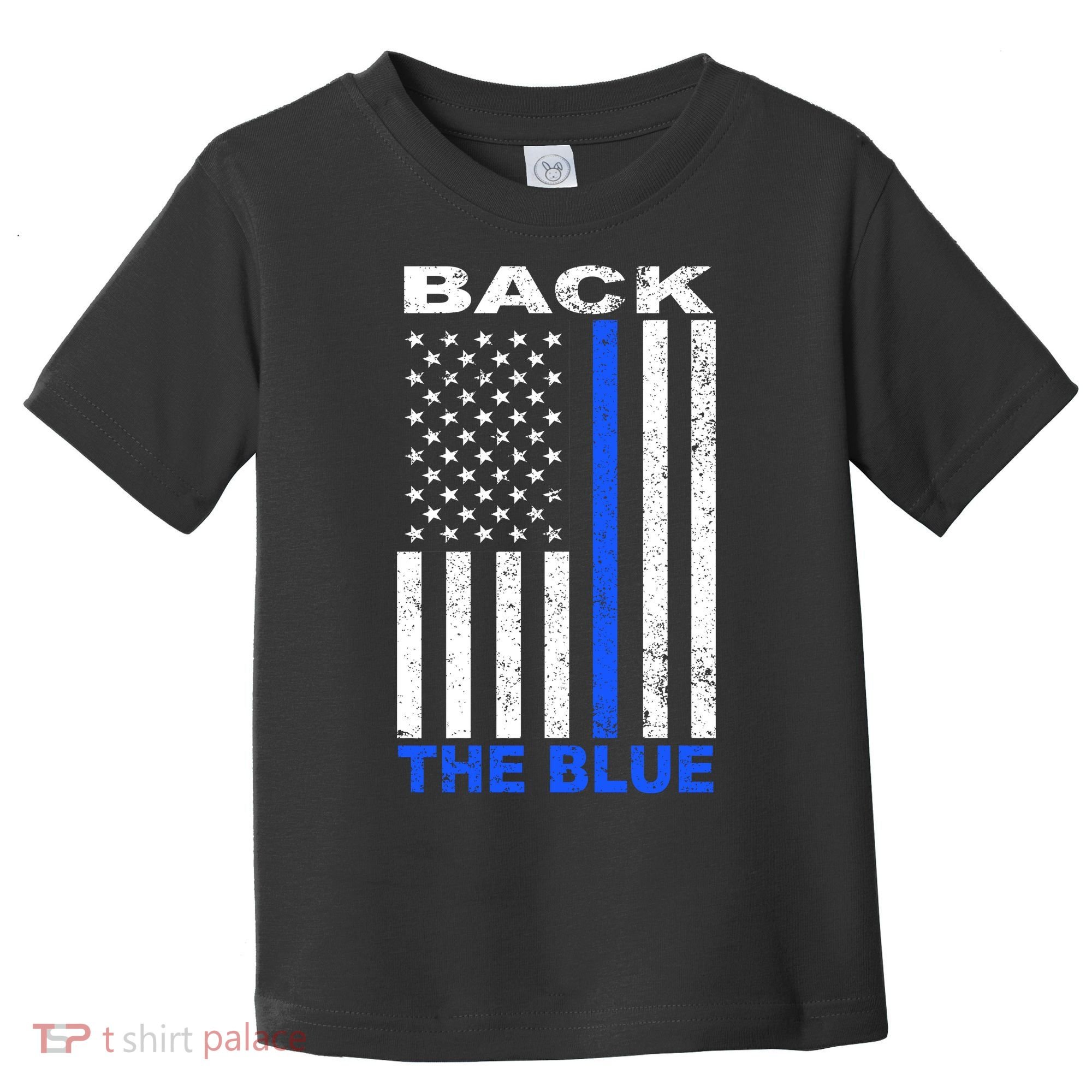 Back The Blue Support Our Police Toddler T-Shirt