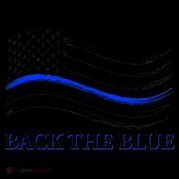 Back The Blue Thin Blue Line USA Flag Coffee Mug thumb 5
