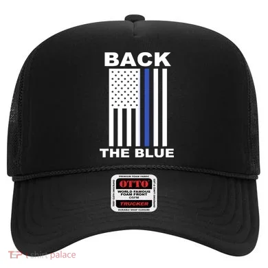 Back The Blue US Thin Line Support Cops Hat