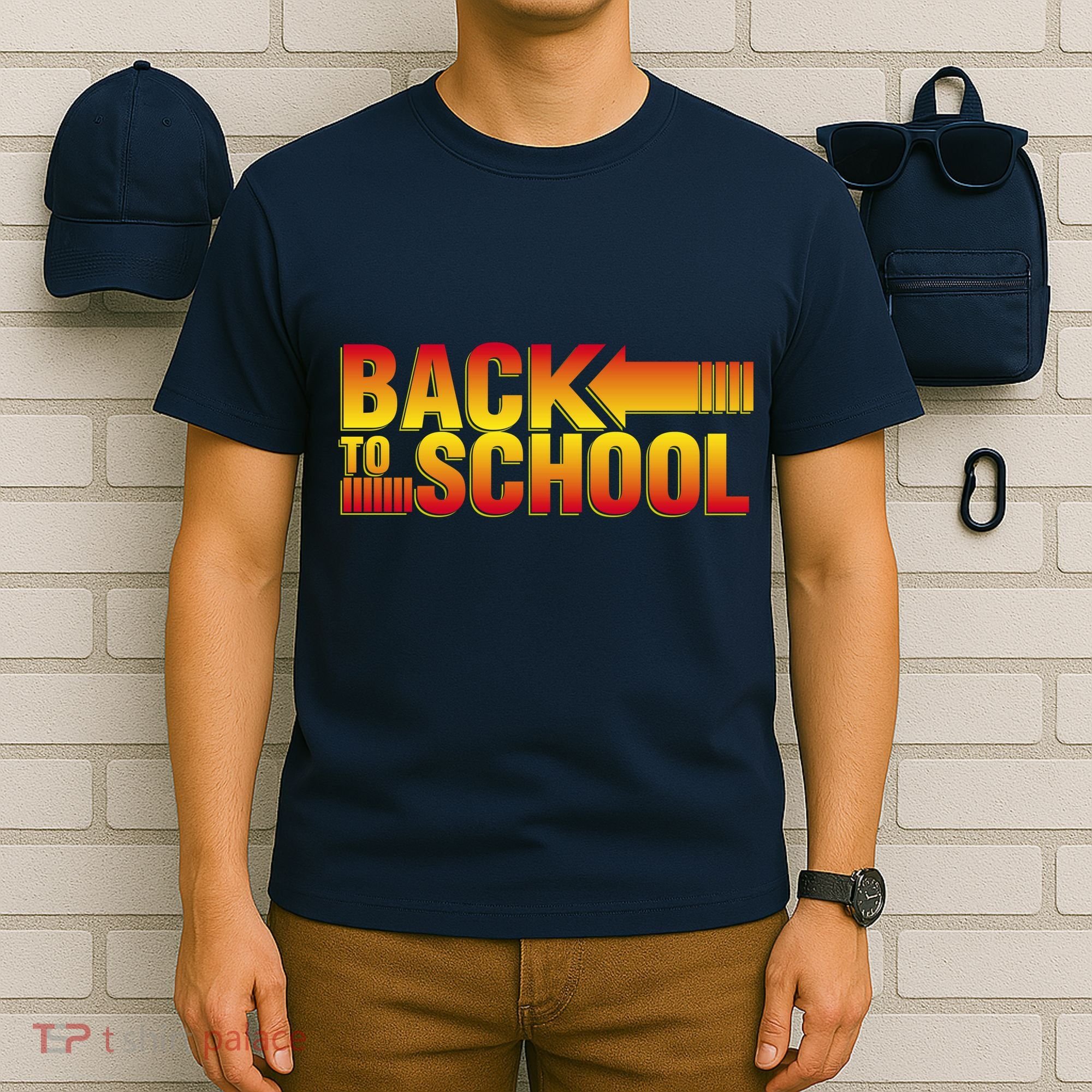Back To School Parody Logo T-Shirt