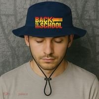 Back To School Parody Logo Bucket Hat thumb 2