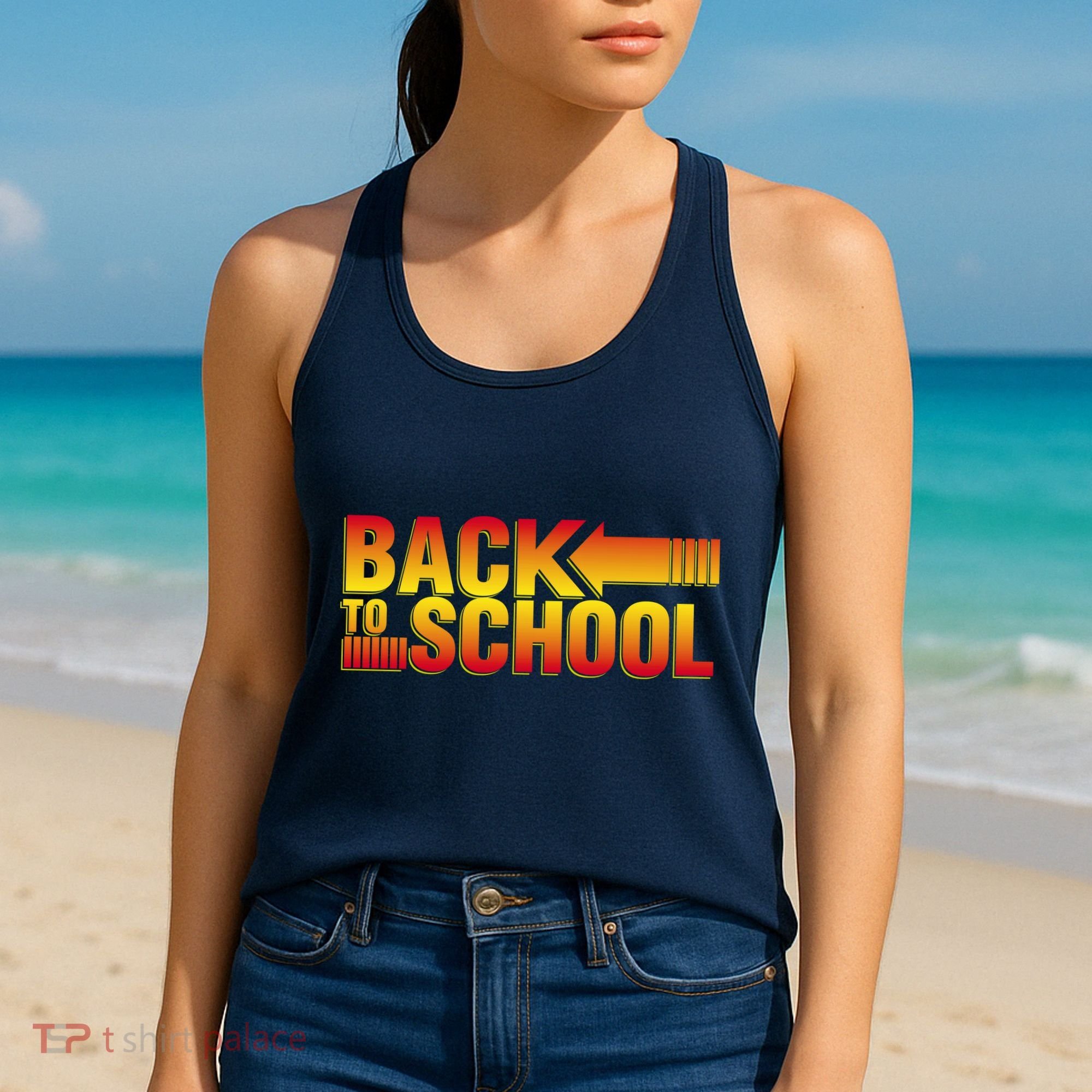 Back To School Parody Logo Women's Tank Top