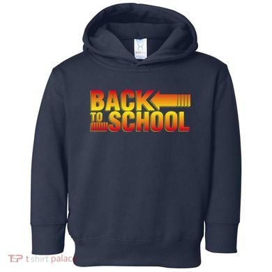 Back To School Parody Logo Toddler Hoodie