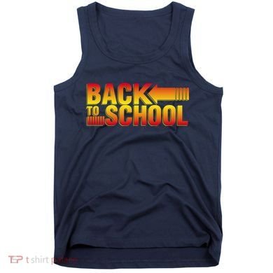 Back To School Parody Logo Tank Top