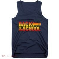 Back To School Parody Logo Tank Top thumb 0