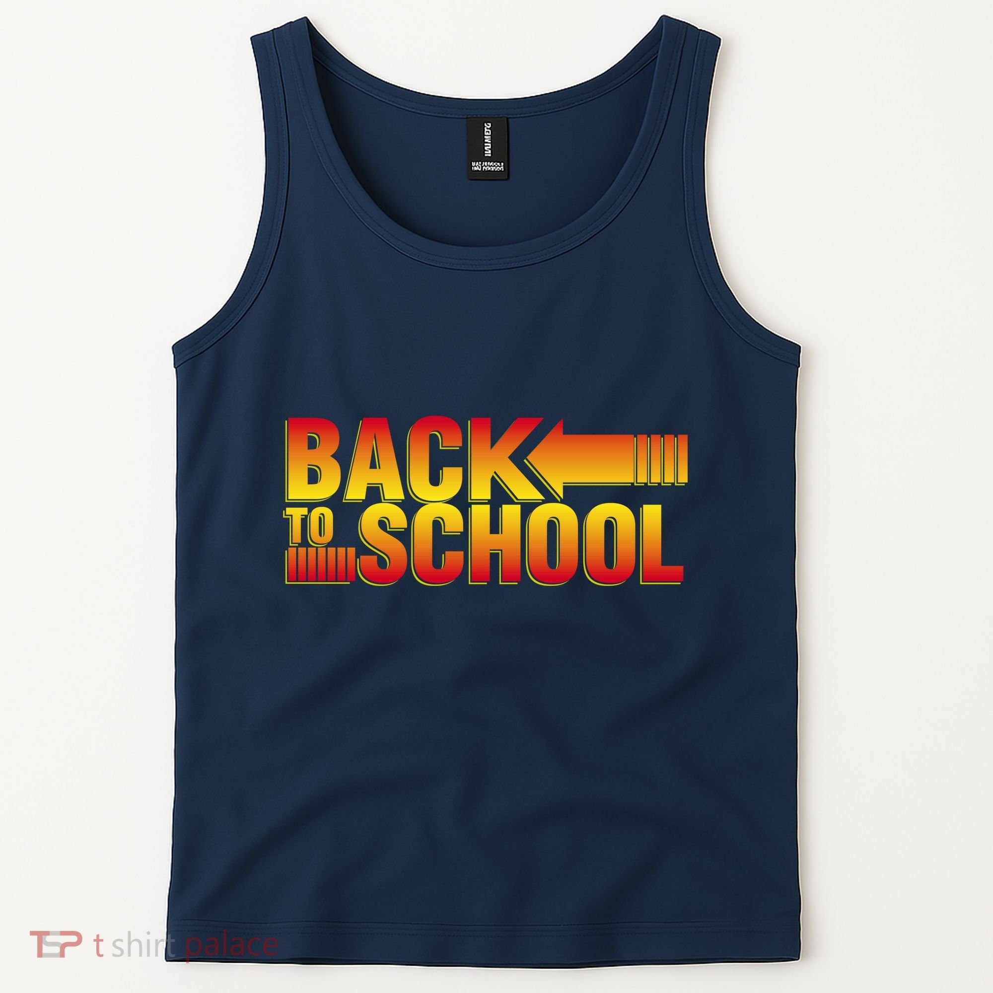 Back To School Parody Logo Tank Top