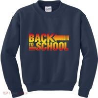 Back To School Parody Logo Kids Sweatshirt thumb 0